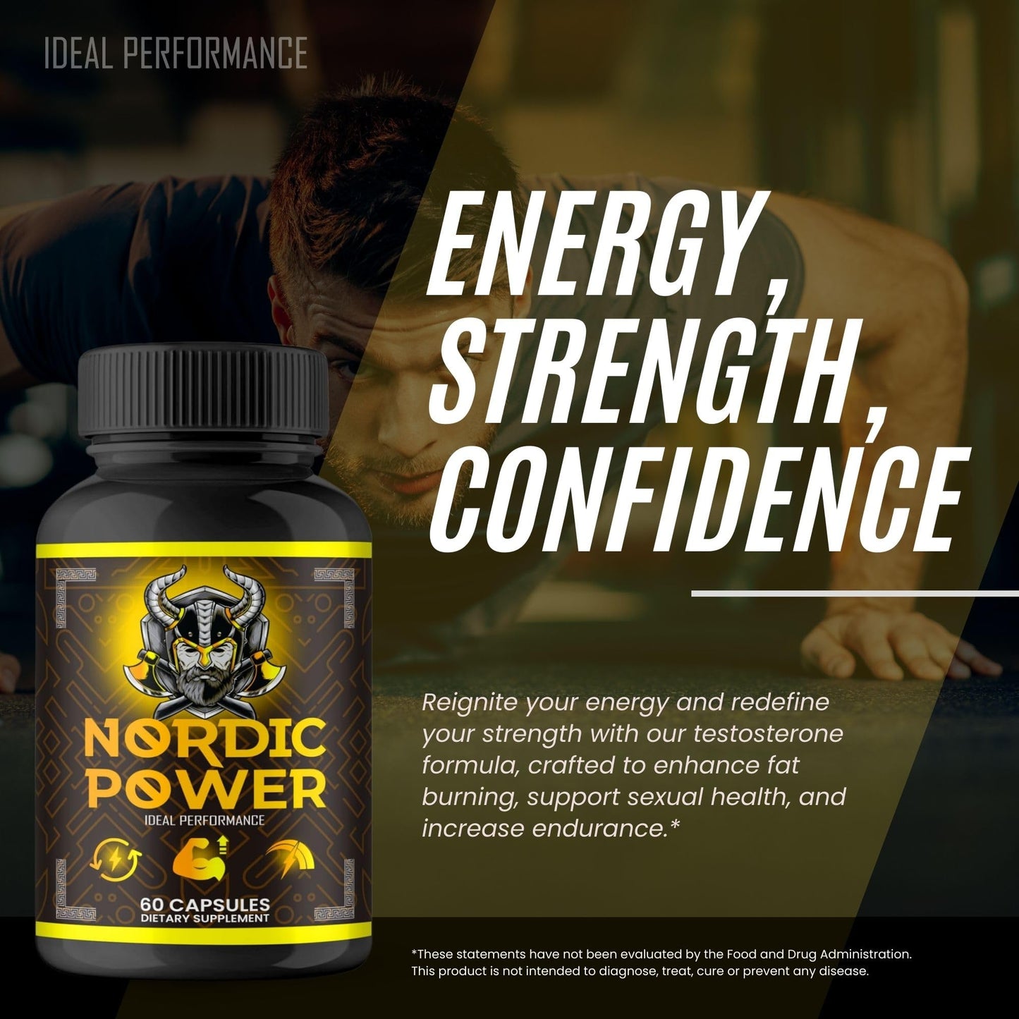 Nordic Power Pills, Official Nordic Power Capsules - Maximum Strength Energy, Stamina and Performance, Premium Formula to Support Overall Well-Being, Natural NordicPower Pastillas Review (2 Pack) IDEAL PERFORMANCEBuy Supplements Australia