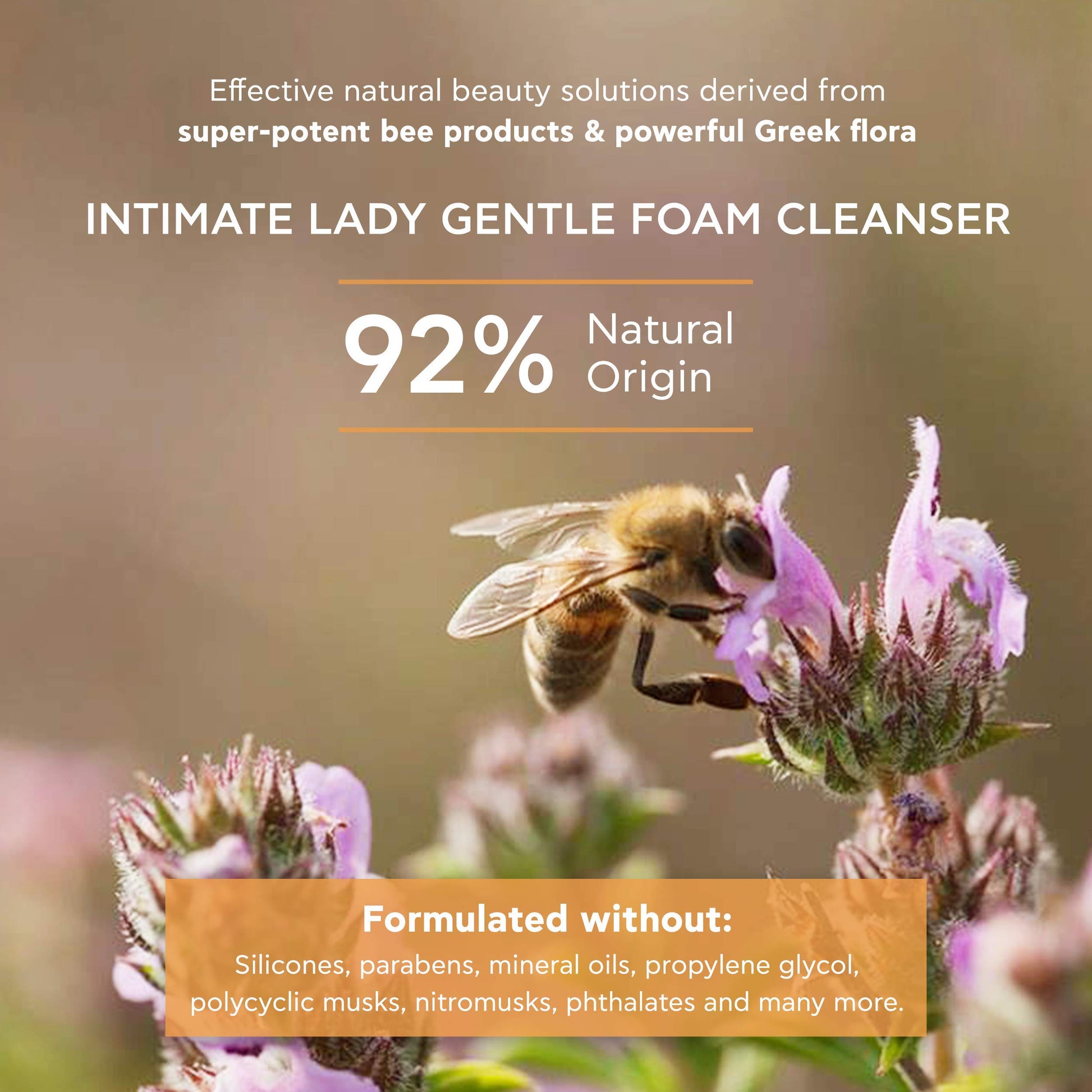 APIVITA Gentle Foam Cleanser for the Intimate Area, pH Balancing Feminine Wash ApivitaBuy Supplements Australia