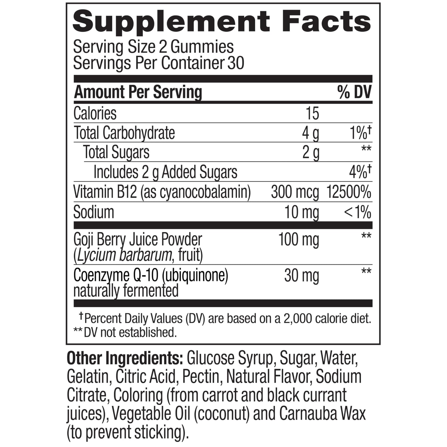 OLLY Daily Energy Gummy, Caffeine Free, Vitamin B12, CoQ10, Goji Berry, Adult Chewable Supplement, Tropical Flavor - 60 Count OLLYBuy Supplements Australia