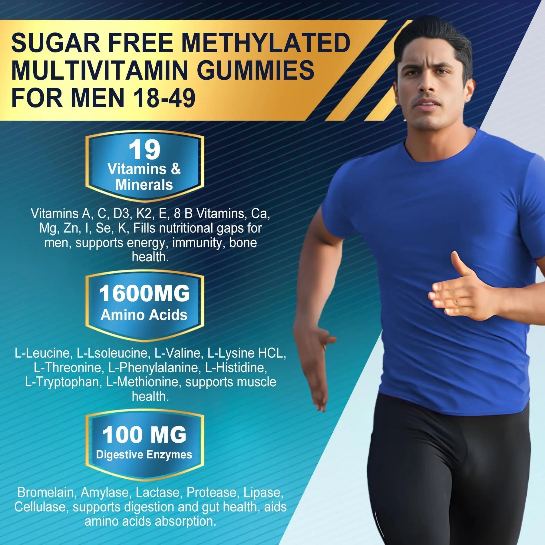 Nextdia Mens Multivitamin Gummies 60 Count + Womens Multivitamin Gummies 60 Count NextdiaBuy Supplements Australia