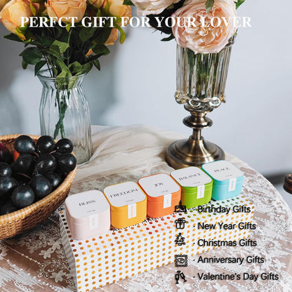 Aromagic 5 Pack Scented Candles Gift Set,Jar Candles Valentine's Day Gifts for Women aromagicBuy Supplements Australia