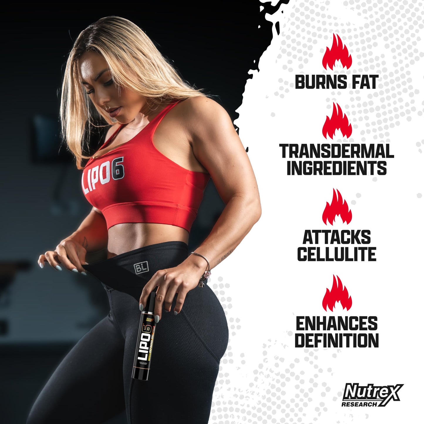 Lipo 6 Defining Gel Fast Acting Fat Burning Cream for Men & Women | Targets Stubborn Nutrex ResearchBuy Supplements Australia