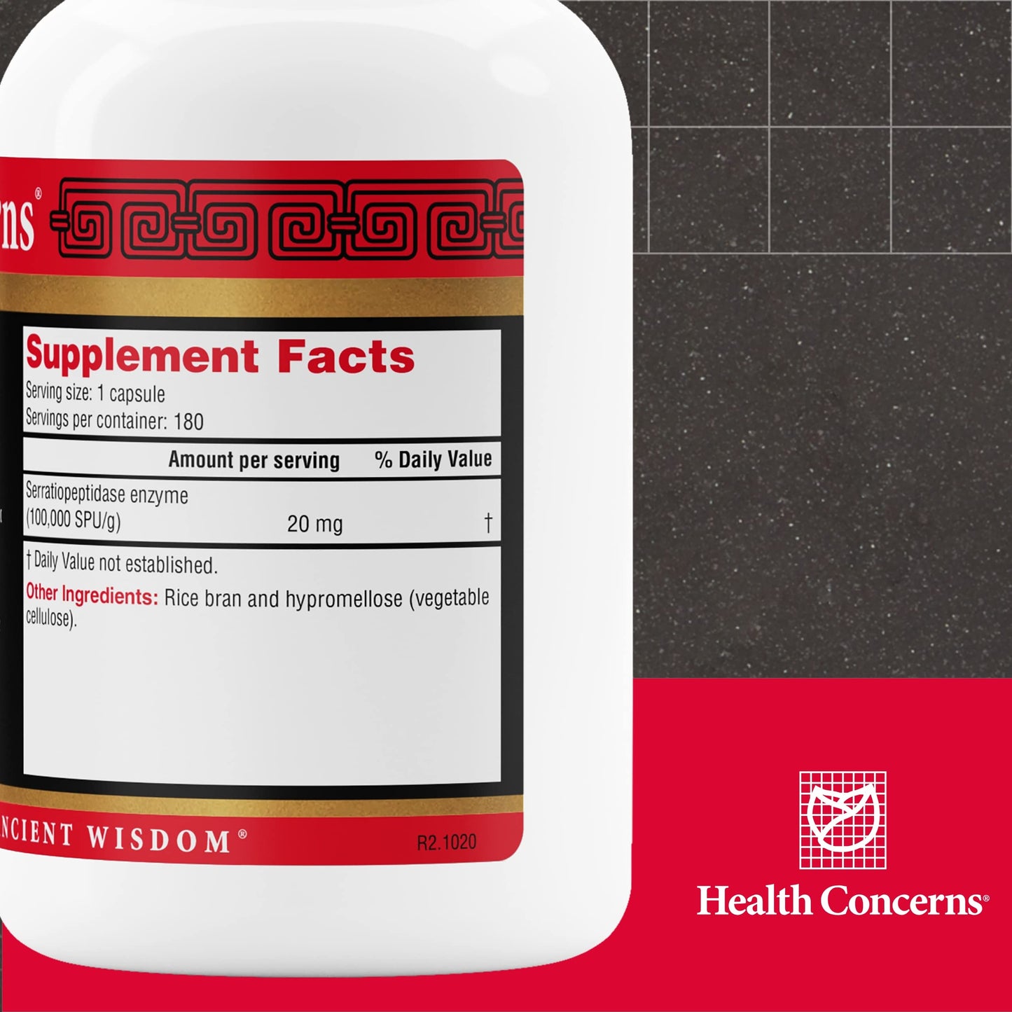 Health Concerns Serramend – Immune Defense Support Supplement – Serrapeptase Proteolytic Enzyme – Blood Circulation – Chinese Herbal Supplement for Men & Women – 180 Capsules Health ConcernsBuy Supplements Australia