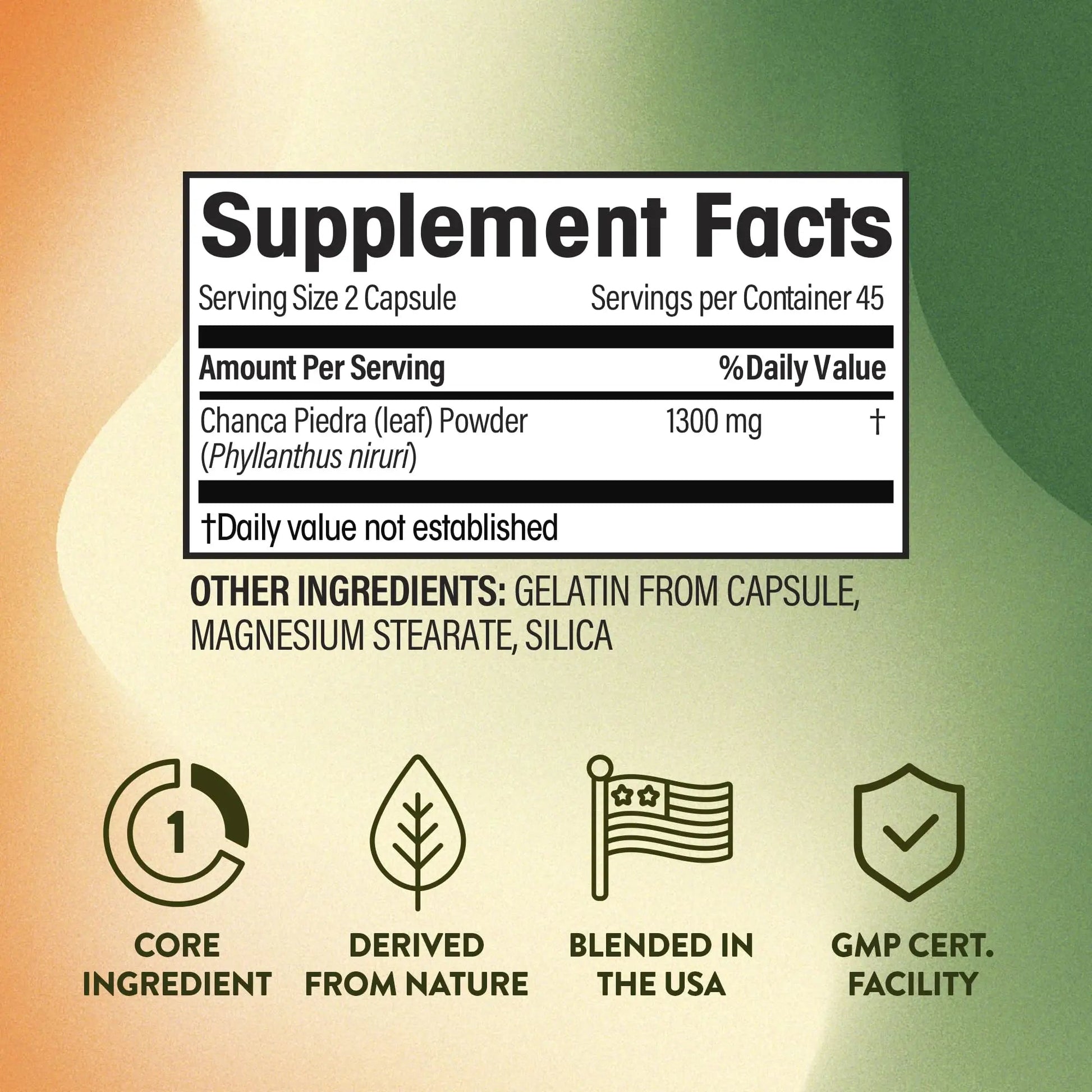 NGL Chanca Piedra Pure Stone Breaker 1,300mg - Kidney, Renal, Gallbladder Support Phyllanthus niruri - All Natural Herbal Detox Urinary Tract, Removes Impurities - 90 Capsules NGLBuy Supplements Australia