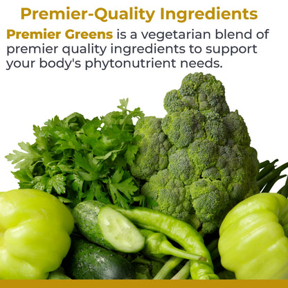 Premier Research Labs Greens Capsules - Super Greens Capsules, Greens Supplements, Super Greens Pills for Wellness, Veggie Pills with Leafy Greens, Kale, Chlorella - 150 Vegetarian Capsules Premier Research LabsBuy Supplements Australia
