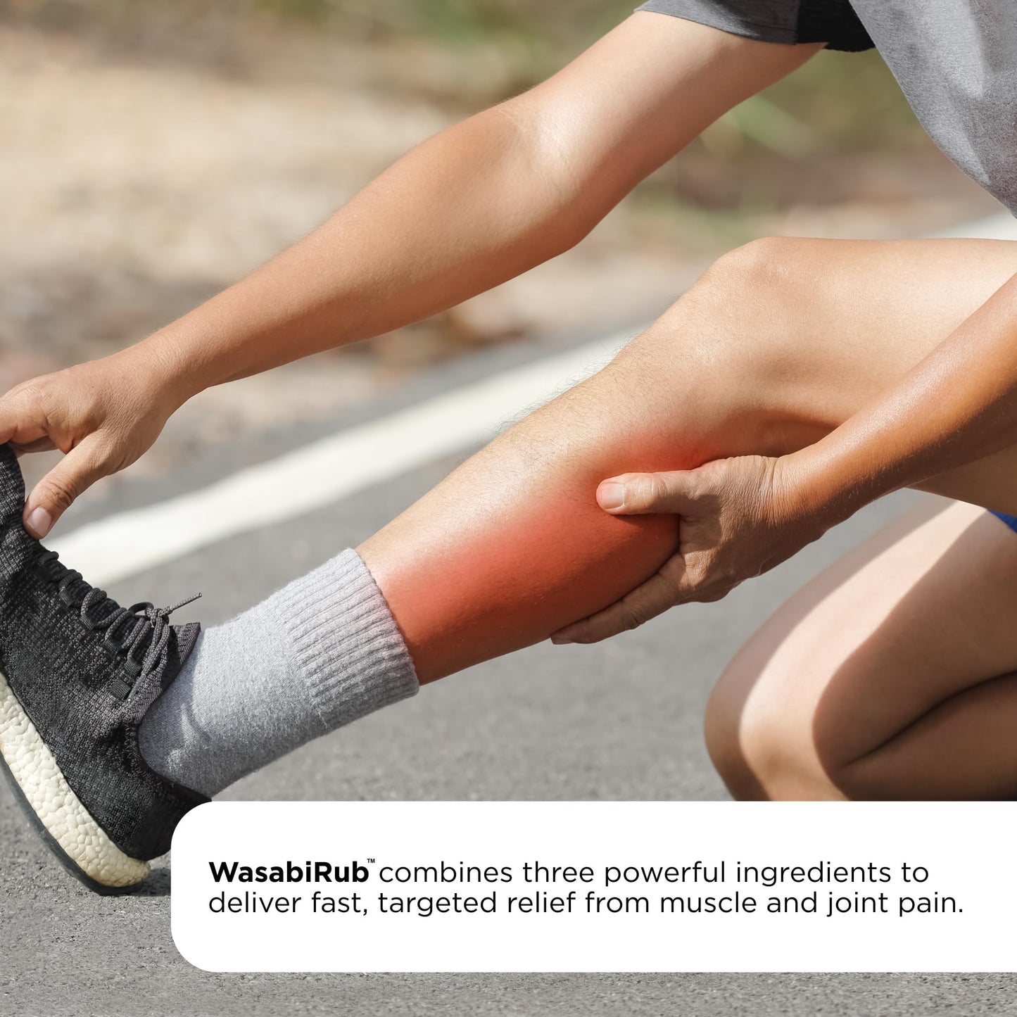 WasabiRub Sports Topical Pain Relief Gel - Joint & Muscle Care - Lightweight Fast-Absorbing Gel for Everyday Movement SportPharmBuy Supplements Australia
