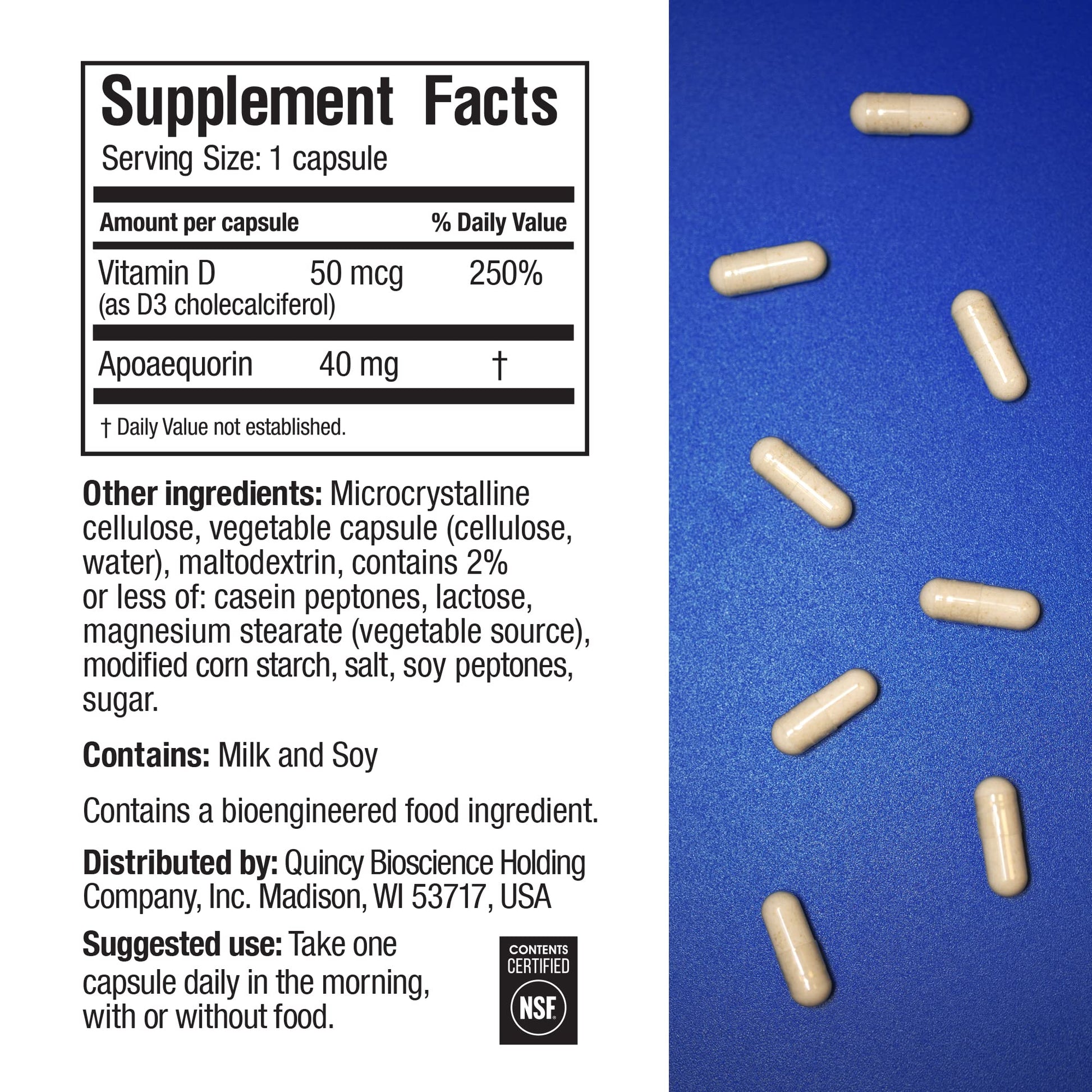 Prevagen Improves Memory - Professional Formula 40mg, 30 Capsules |1 Pack| with Apoae PrevagenBuy Supplements Australia