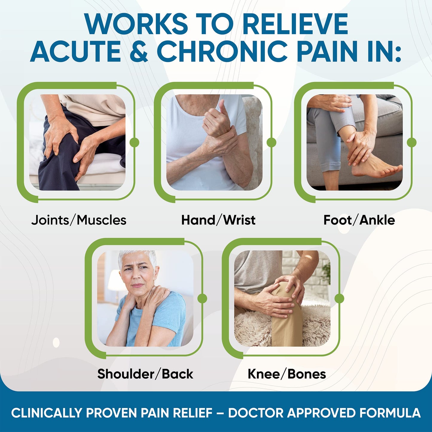ACTIVE AGAIN Joint & Muscle Cream, 4oz | Clinically Proven for Joint Health and Mobility, Muscle, Back, Knee, Shoulder | Long Term Results| Doctor Approved | Made in USA ACTIVE AGAINBuy Supplements Australia