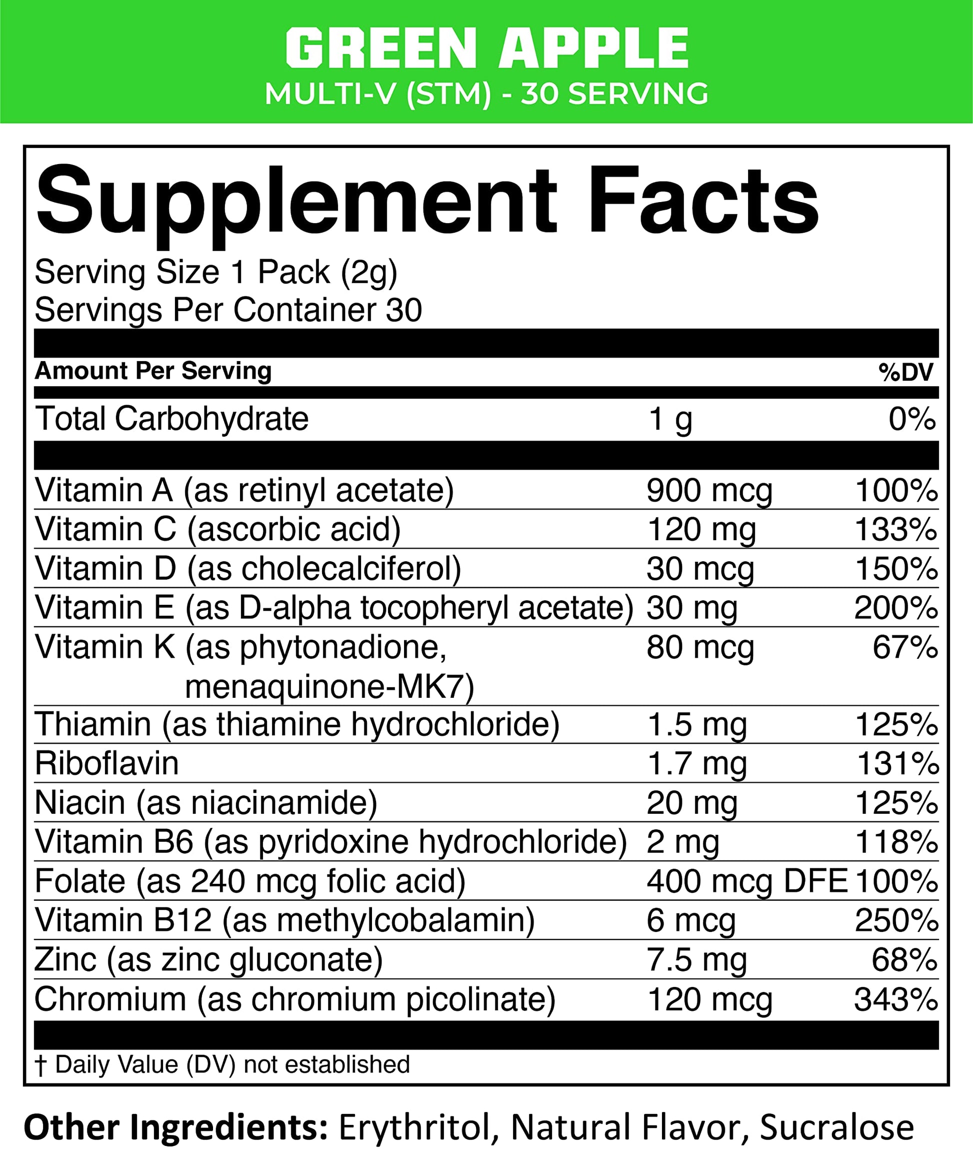 MTN OPS Multi‑V STM On‑the‑Go Daily Multivitamin for Men, Women & Kids – Straight‑to‑Mouth Vitamin C D3 B Zinc Packs – Gluten Free, Natural Flavors, 30 Servings MTN OPSBuy Supplements Australia