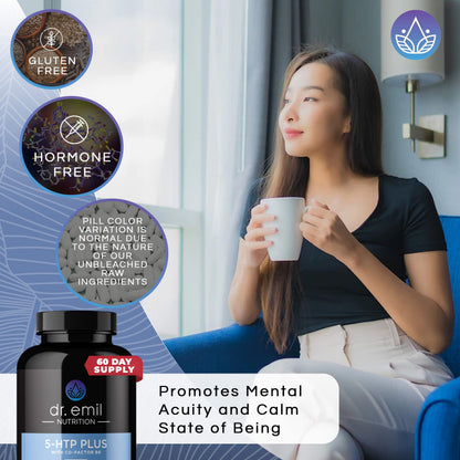 DR EMIL NUTRITION 200 MG 5-HTP Plus with SAM-e for Mood, Stress, and Sleep DR EMIL NUTRITIONBuy Supplements Australia