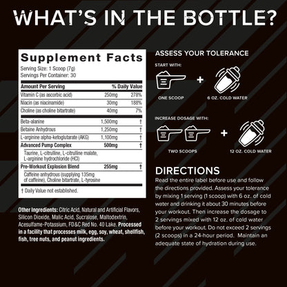 Six Star Pre Workout, PreWorkout Explosion, Pre Workout Powder for Men & Women Six StarBuy Supplements Australia