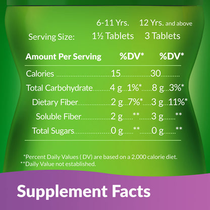 Benefiber Chewable Prebiotic Fiber Supplement Tablets for Digestive Health, Assorted Fruit Flavors BenefiberBuy Supplements Australia