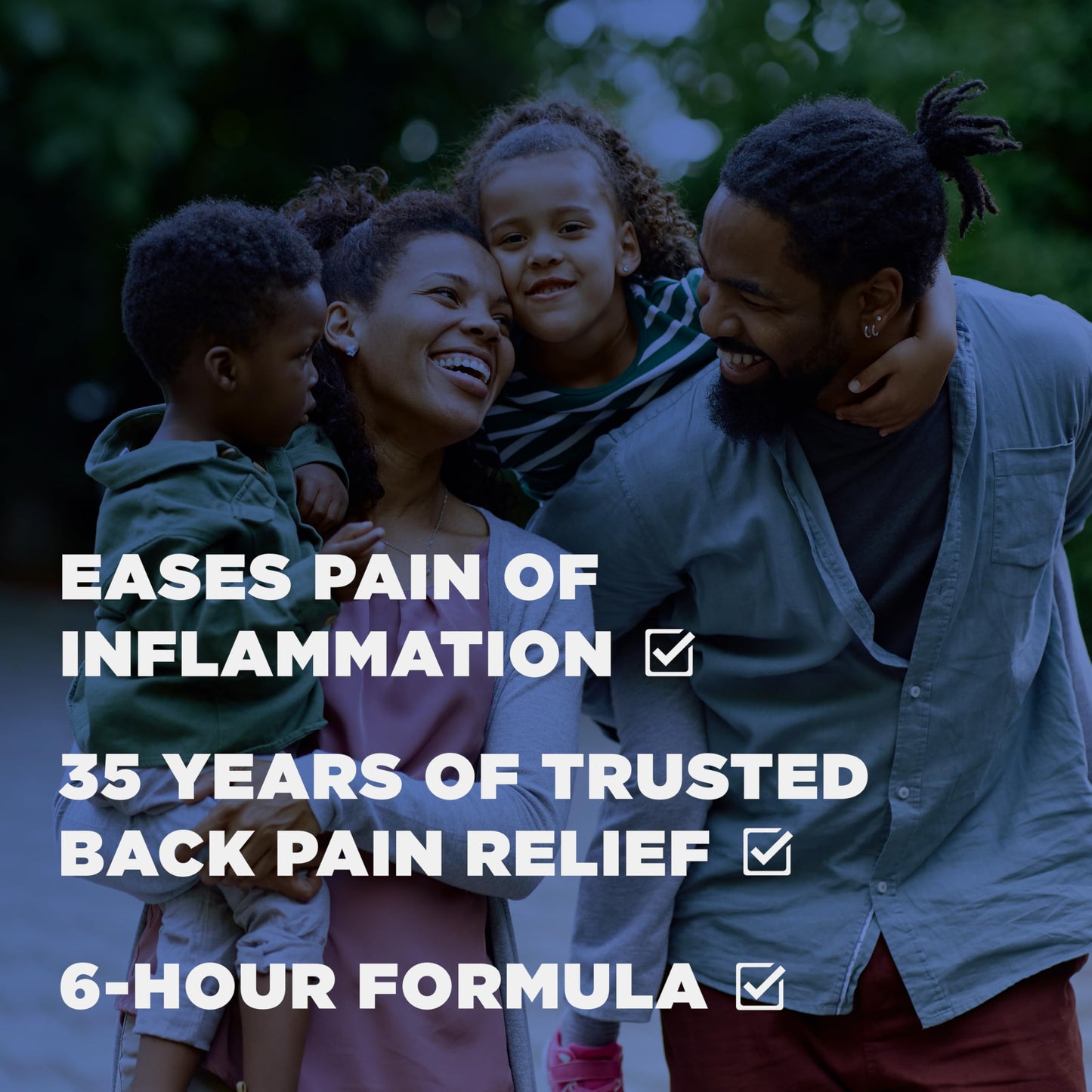 Backaid Maximum Strength Aspirin-Free Pain Relief from Backache, Sciatica and Leg Pain, Powerful Combination, Long-Lasting 6 Hour Formula, 38 Count BackaidBuy Supplements Australia