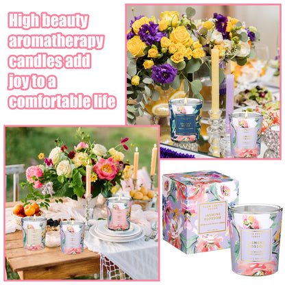 MTLEE 24 Pcs Candles for Home Scented Candle Gifts for Women Bulk 8 Long Lasting Aromatherapy Jar MTLEEBuy Supplements Australia