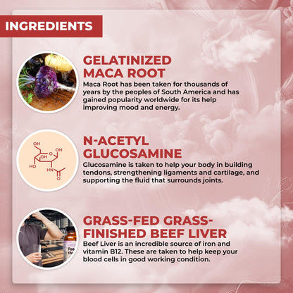 Santa Cruz Paleo, Food of the Gods Grass Fed Beef Organ Supplement for Men and Women, with Collagen, Maca Root, Colostrum, Bone Broth, Iron, Vitamin B12, Gluten Free, Keto Friendly, 30 Servings Santa Cruz PaleoBuy Supplements Australia