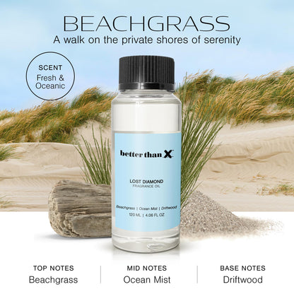 Better Than X Beachgrass Fragrance Oil - Lost Diamond Oceanic Scent for Diffusers - Premium Scent BETTER THAN XBuy Supplements Australia