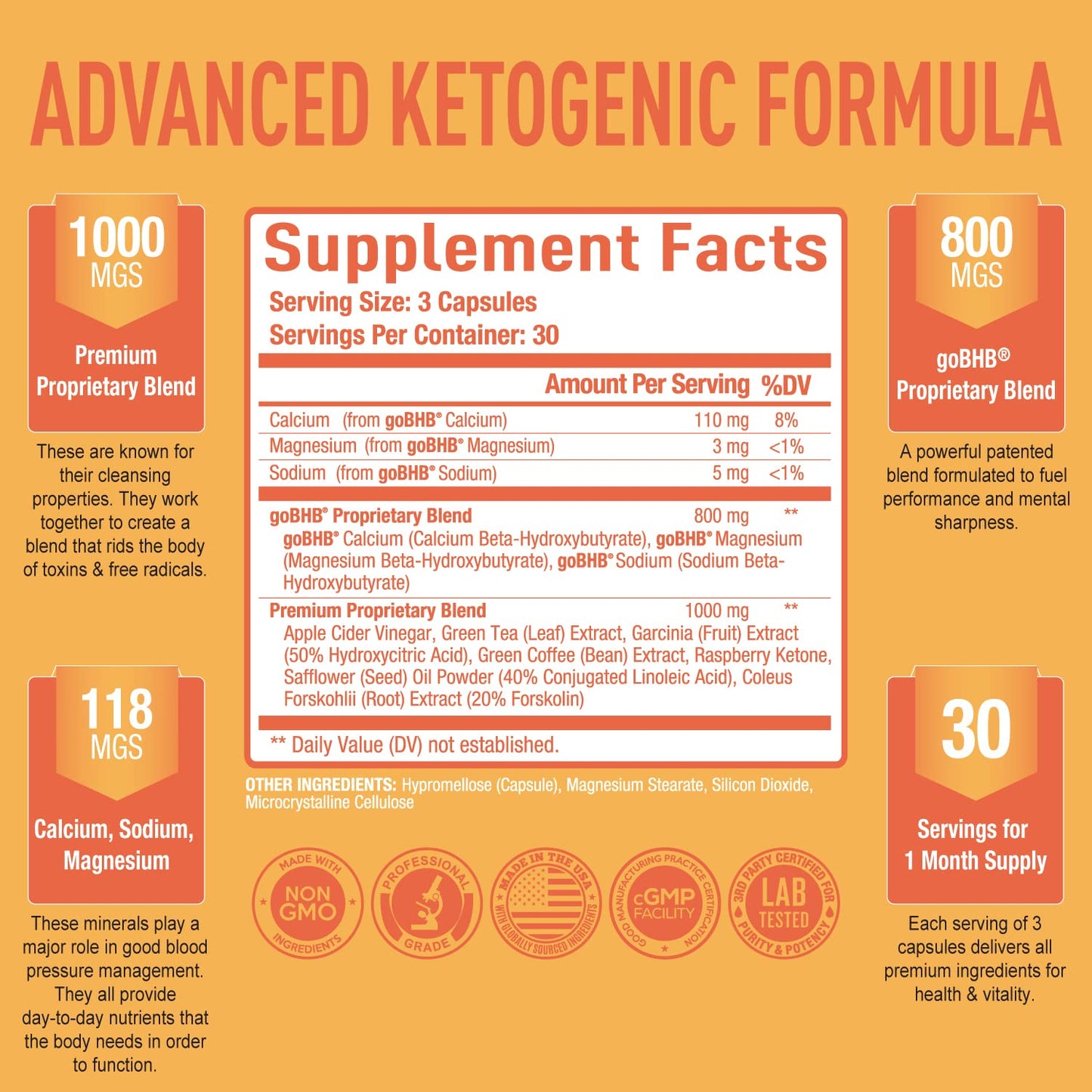 Purely Optimal Premium Keto+Apple Cider Vinegar Pills - Promote Ketosis, Boost Energy Purely OptimalBuy Supplements Australia