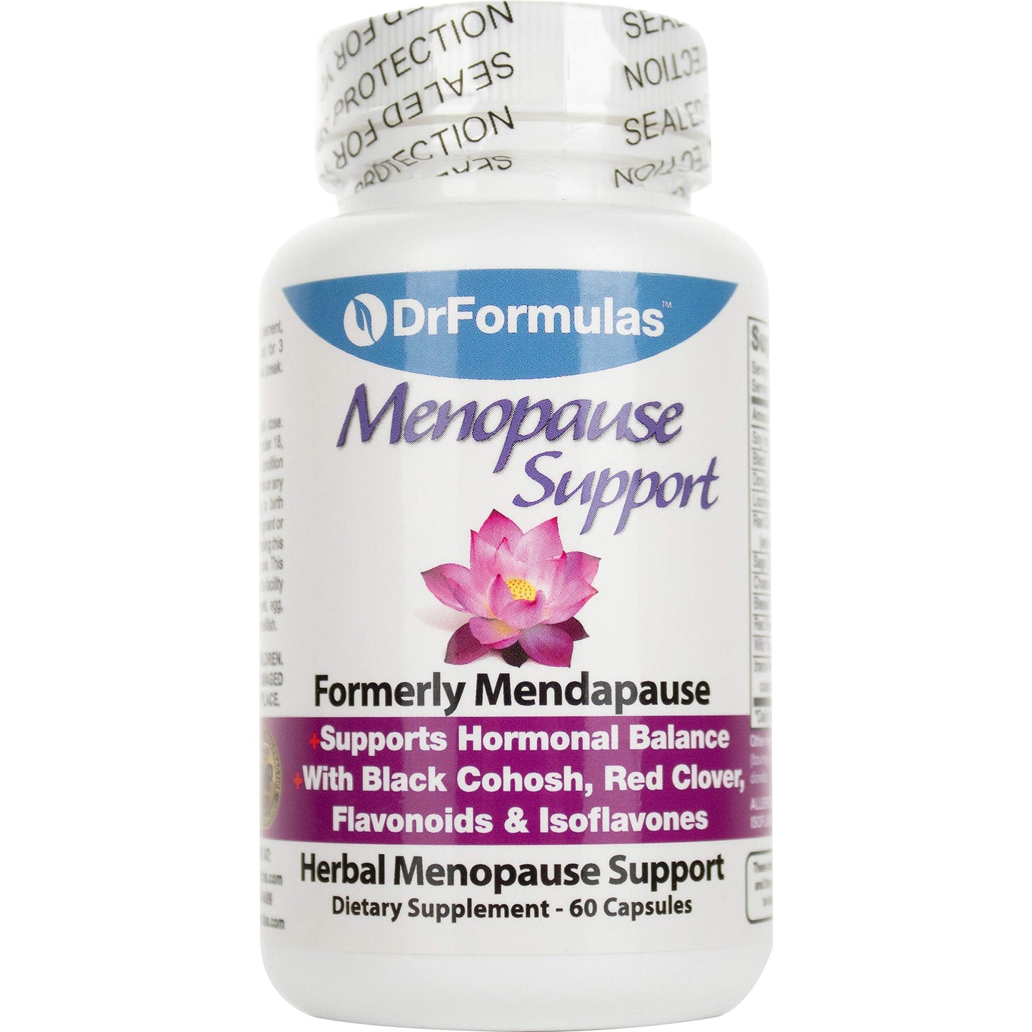 DrFormulas Menopause Supplement for Hot Flashes, Night Sweats 60 Count
