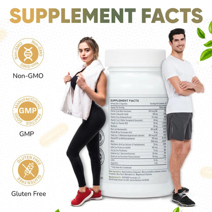 Superior Formulas LLC High Potency Multivitamin with AREDS2 Nutrients; Physician-Formulated Daily Supplement with Lutein, Zeaxanthin, Zinc, Vitamin C & E Superior Formulas LLC