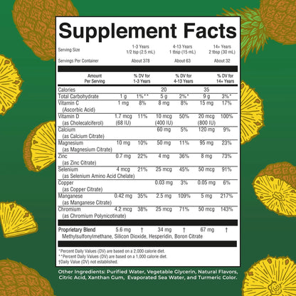 MaryRuth's Multivitamin Gummies for Women (Strawberry) & Liquid Nighttime Multimineral (Pineapple) | Clean Label Project Verified MARYRUTH'S