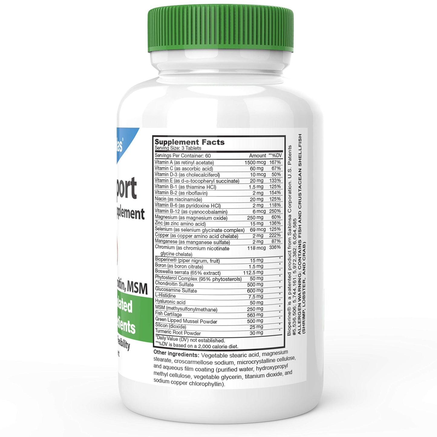 DrFormulas Joint Support Supplements for Men & Women | Glucosamine Chondroitin Msm, (Mendamine) 60 Day Supply DrFormulasBuy Supplements Australia