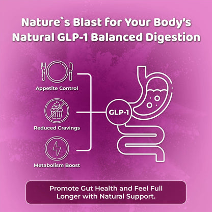 NATURES BLAST Shape Fusion® - GLP-1 Supplements with Ashwagandha, Hibiscus, Ceylon Cinnamon, Maqui Berry & African Mango Extract - Supports Healthy Habits, Energy & Body Balance - 30 Servings NATURES BLASTBuy Supplements Australia