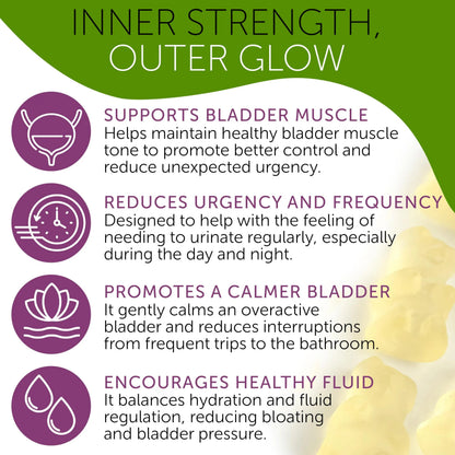 Bladder Control Supplements – Urinary Tract Health for Women | Overactive Bladder Support, UTI Relief & Infection Treatment | Daily Feminine Wellness Gummies – 60 Pineapple Flavor Terramed Just Think ComfortBuy Supplements Australia