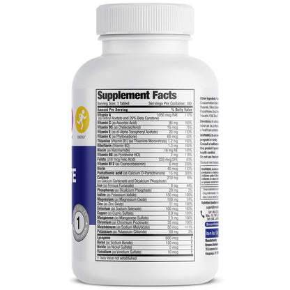 Bronson ONE Daily Men’s Complete Multivitamin Multimineral Once-Daily Multi for Active Men, 180 Tablets BronsonBuy Supplements Australia