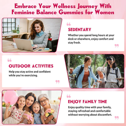 JIANKYTZ (2 Pack) Sugar Free Premium Feminine Balance Gummies for Women - Vaginal Health, Antioxidant, Digestive Health, PH Balance Support, Vaginal Probiotics for Women Gummies, Max Absorption JIANKYTZBuy Supplements Australia