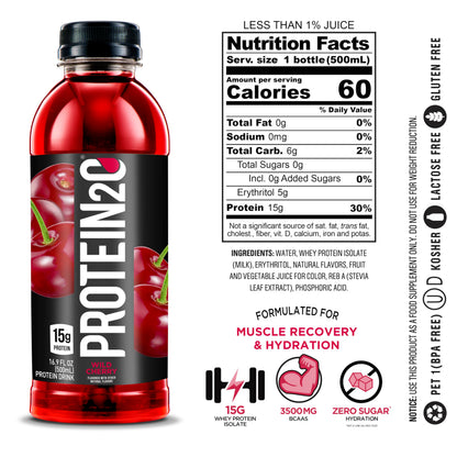 Protein2o 15g Whey Protein Isolate Infused Water, Ready To Drink, Sugar Free Protein2oBuy Supplements Australia