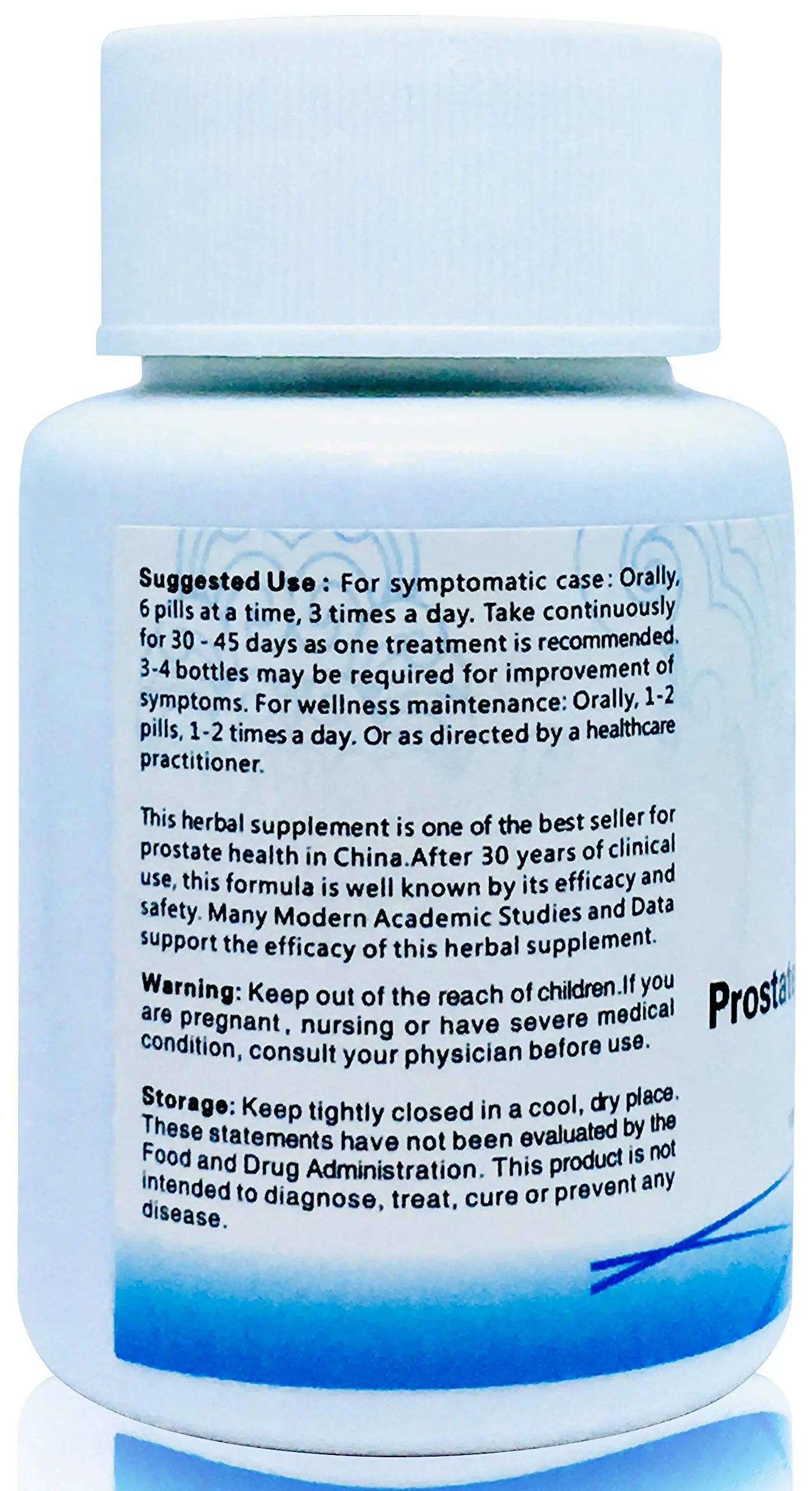 Kangyacare Prostate Cleanse Herbal Pill -Qian Lie Tong Pian 前列通片 - Reduce Prostate Discomfort - Help Frequent Urination -Improve Men’s Urinary Tract Health - 180 Ct (1) KangyacareBuy Supplements Australia