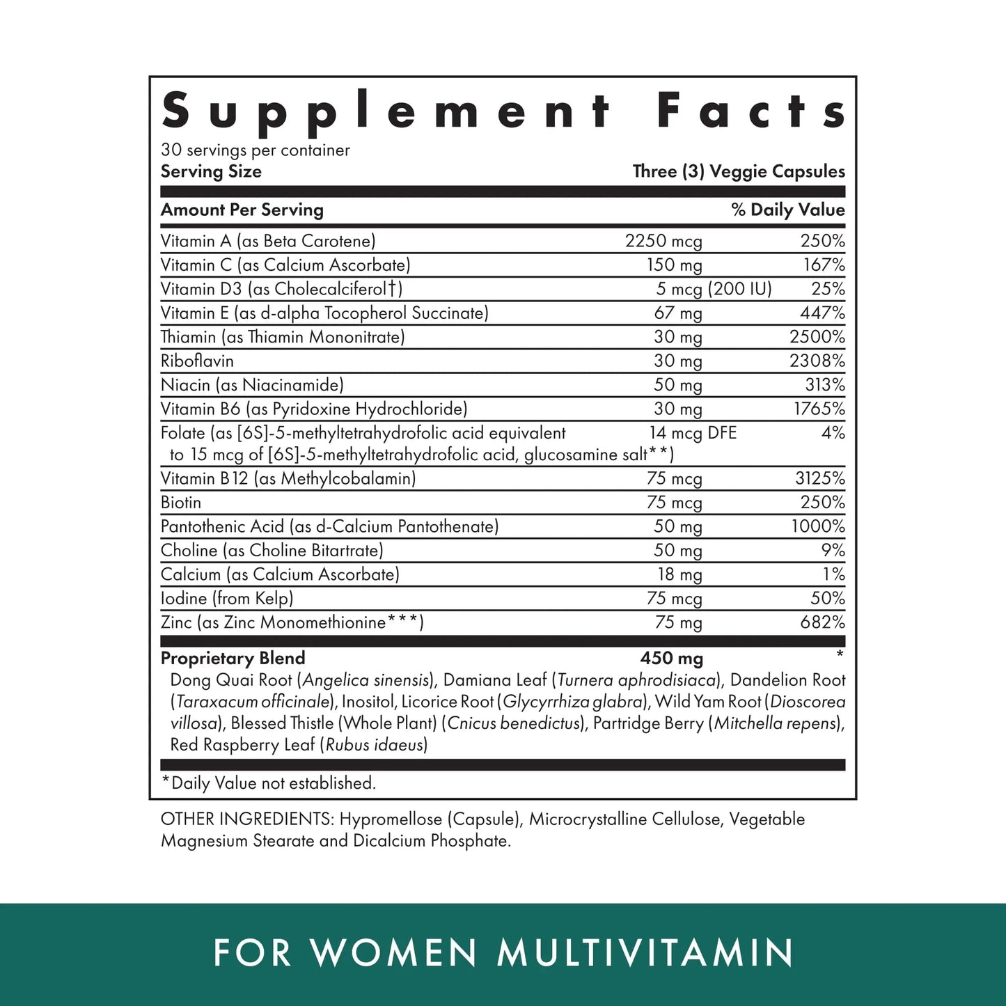 MICHAEL'S Health Naturopathic Programs for Women Multivitamin ? 90 Vegetarian Capsules ? Support for Energy, Hair, Skin and Nails ? 30 Servings MICHAEL'S