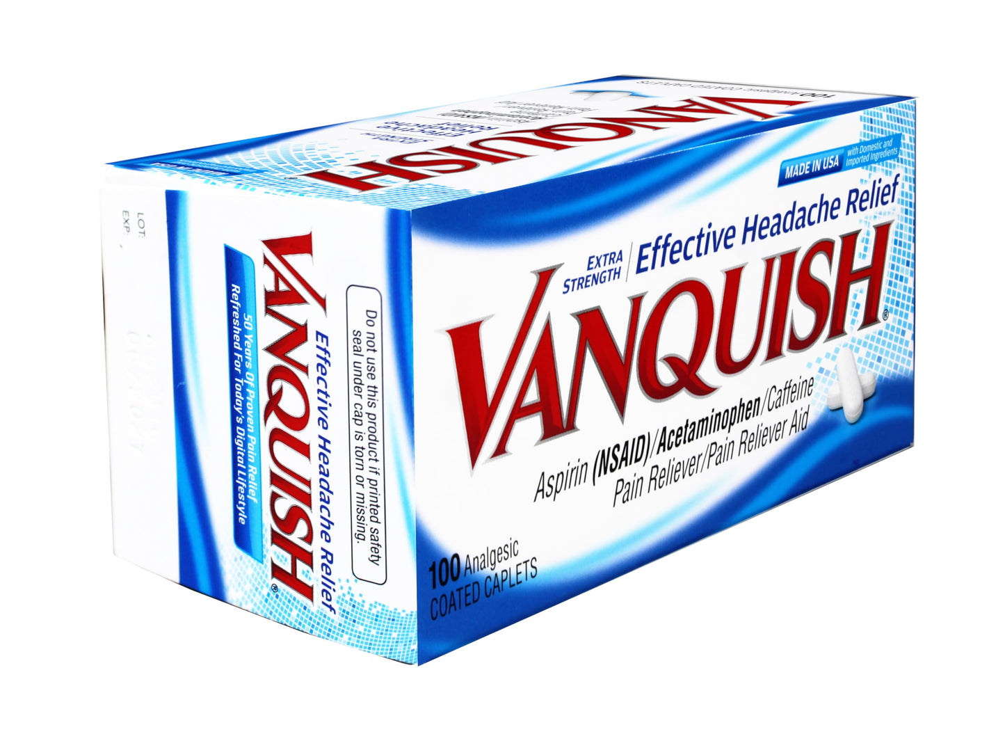 Vanquish Pain Reliever, 100 Count (Pack of 2) VanquishBuy Supplements Australia