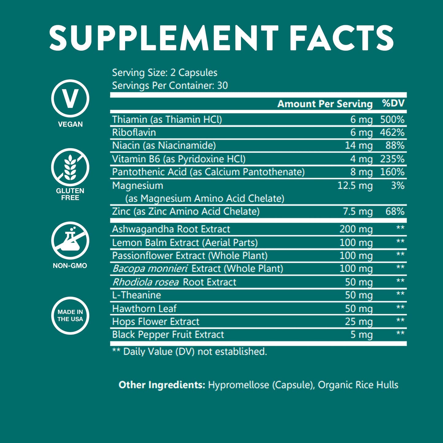 WellPath Zen Stress Relief Supplement + Mood Support | Calm, Stress & Energy Support | Ashwagandha Root, Rhodiola Rosea, L-Theanine, Lemon Balm | Herbal Capsules, 60 Ct WellPathBuy Supplements Australia