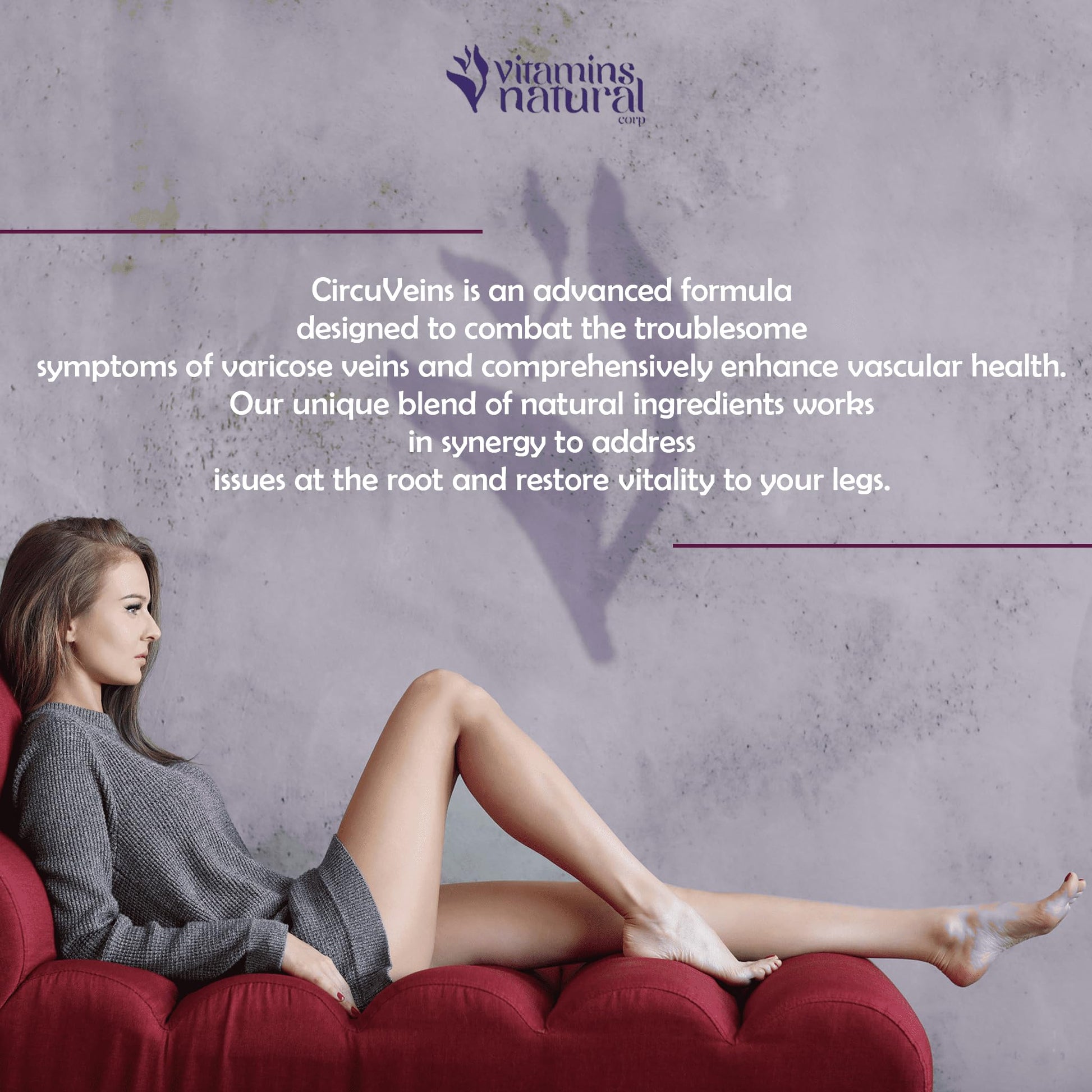 VITAMINS NATURAL CORP. CircuVeins Varicose Veins Support for Legs Capsules – Organic Vein Health Supplement with Horse Chestnut Grape Extract and Cayenne Pepper – 60 Capsules VITAMINS NATURAL CORPBuy Supplements Australia