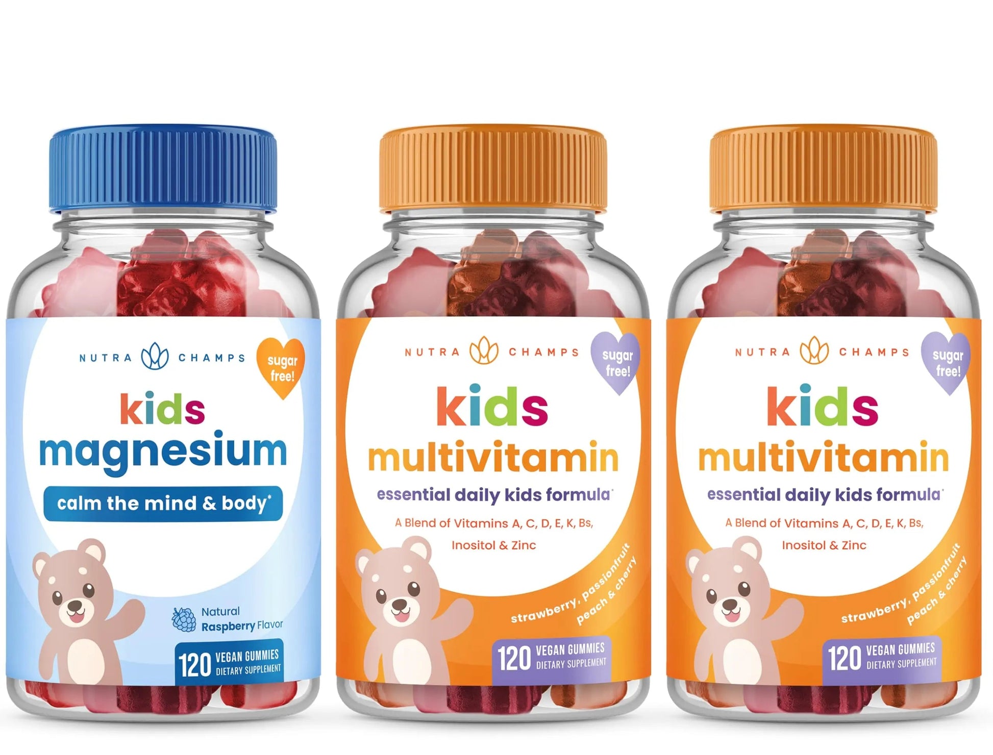 NutraChamps Kids Multivitamins & Kids Magnesium Gummies NutraChamps
