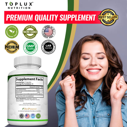 Dim Supplement 910 mg Plus BioPerine Complex - Diindolylmethane to Support Hormone Balance TopluxBuy Supplements Australia