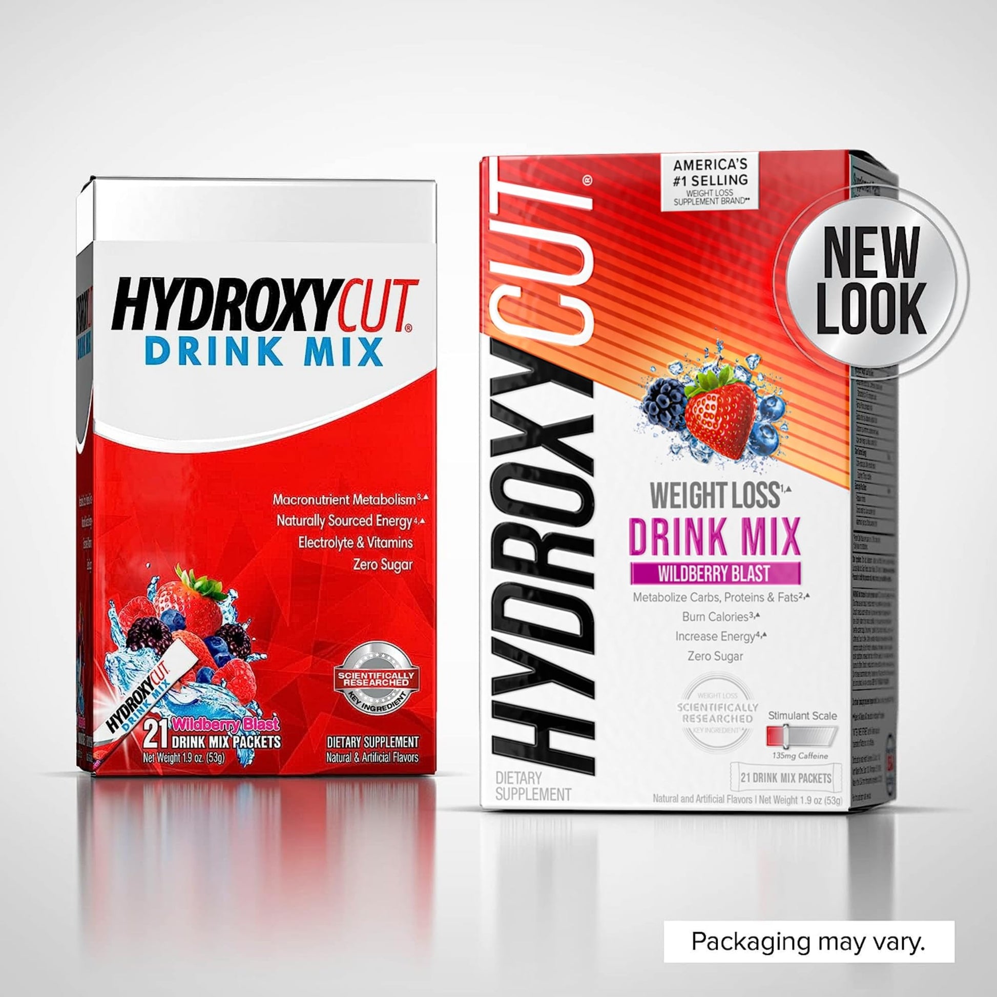 Hydroxycut Drink Mix | Energy Drink Powder | Wildberry Blast, 21 Packets, 2 Packs HydroxycutBuy Supplements Australia