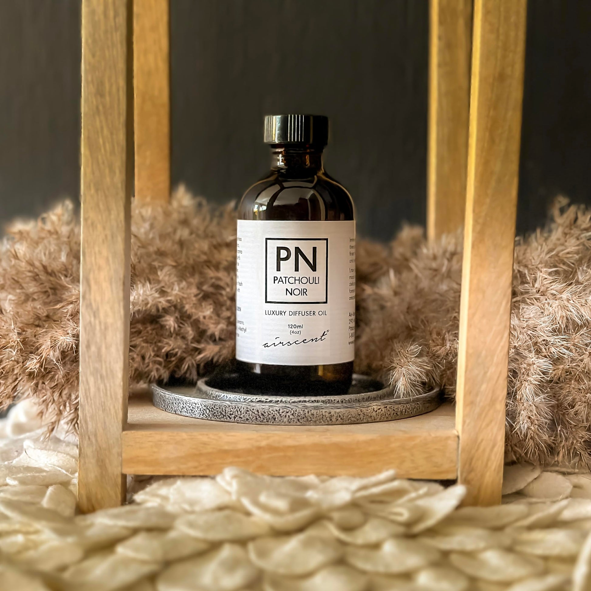 Patchouli Noir Diﬀuser Oil - Air-Scent Aroma and Essential Oil Blend - 120 Milliliter (4 ﬂ oz) Bottle Air-ScentBuy Supplements Australia
