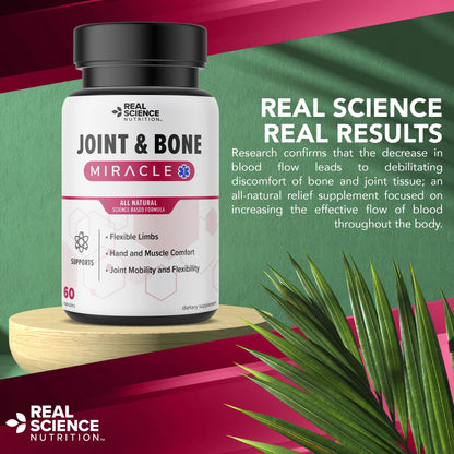 Real Science Nutrition Offers Joint & Bone Miracle for Enhanced Joint Mobility and Alleviating Muscle Discomfort Real Science NutritionBuy Supplements Australia