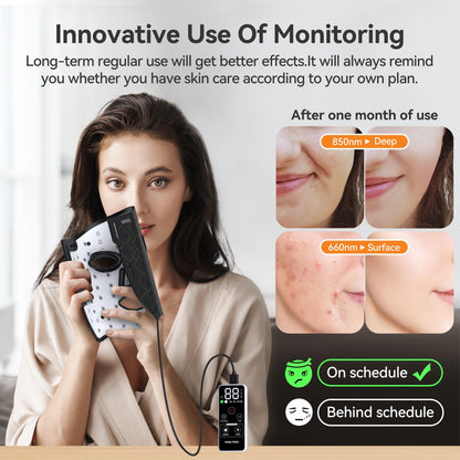 Peng Teng Red Light Therapy for Face, 660NM and 850NM,Innovative use of Monitoring,red Light Therapy Masks PengTengBuy Supplements Australia