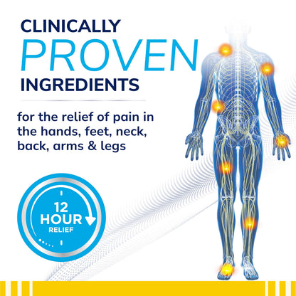 Dr. Scholl’s Clinical Strength 12-Hour Pain Relief Liquid Roll-On, 3 oz - 4% Lidocaine for Powerful Numbing, Instant Cooling Pain Relief with Menthol, Added Urea, Use on Hands, Feet, Neck, Back & Legs Dr. Scholl'sBuy Supplements Australia