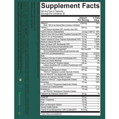 Veracity Multivitamin for Women - Vitamin B Complex, Magnesium, Calcium, Essential Vitamins Supplement, Trace Minerals for Metabolism, Energy, Immune Support & Cellular Detox VERACITY SELFCAREBuy Supplements Australia