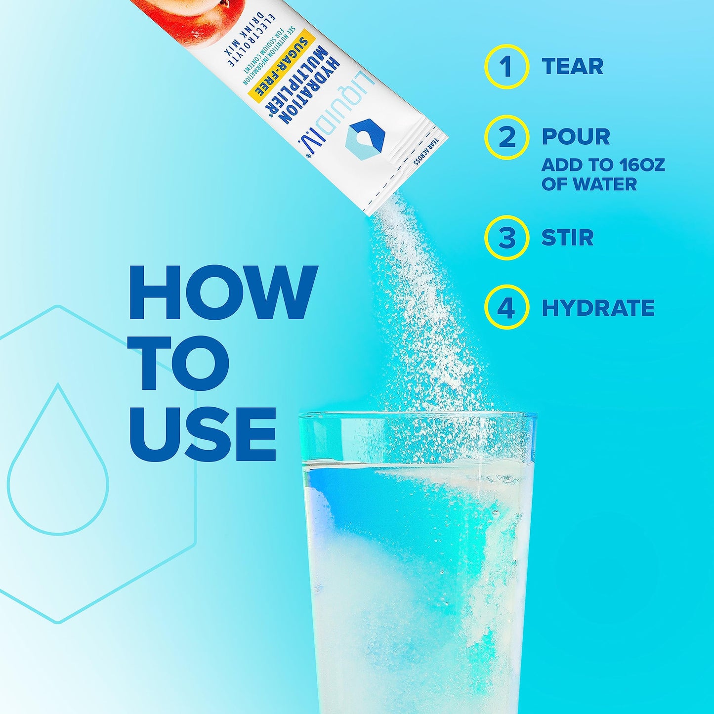 Liquid I.V. Sugar-Free Hydration Multiplier - White Peach – Hydration Powder Packets Liquid I.V.Buy Supplements Australia