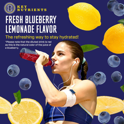 KEY NUTRIENTS Multivitamin Electrolytes Powder No Sugar - Fresh Blueberry Lemonade KEY NUTRIENTSBuy Supplements Australia