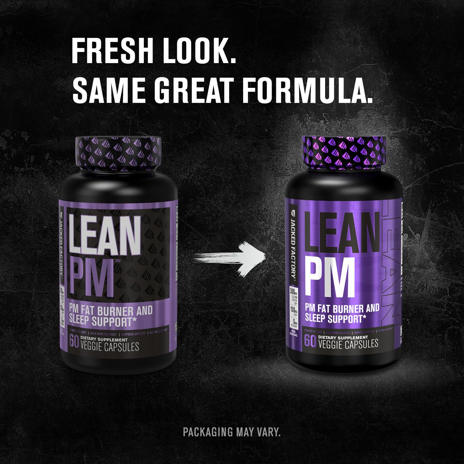 Jacked Factory Lean PM Night Time Fat Burner, Sleep Aid Supplement, & Appetite Suppressant Jacked FactoryBuy Supplements Australia