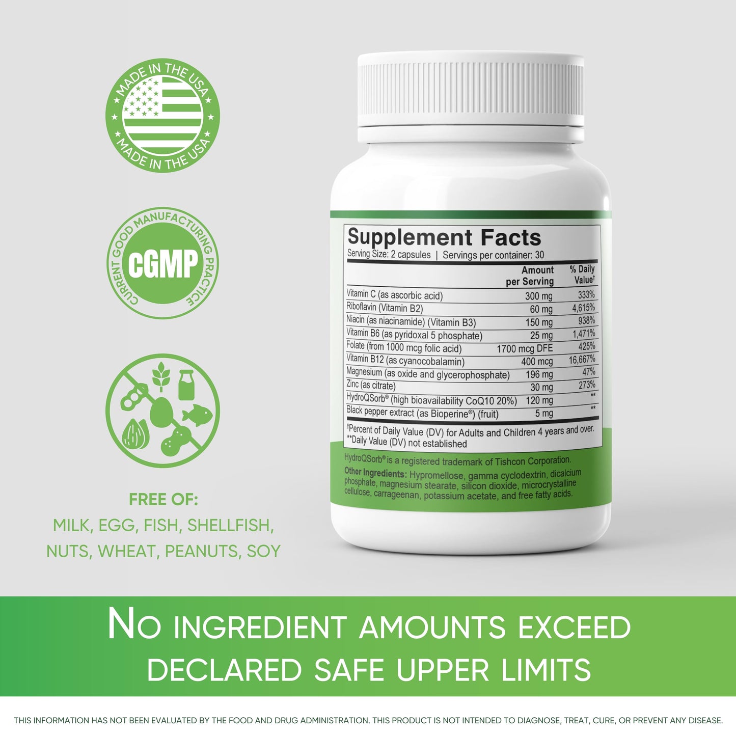 MigReForm – Doctor Formulated Nutritional Supplement and Migraine Wellness Support - Natural Migraine Health Formula with Magnesium, Vitamin B2 & CoQ10-60 Capsules for Women & Men MigraceuticsBuy Supplements Australia