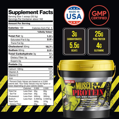 COLOSSAL LABS Muscle Protein Whey Powder [12 lbs/Pack of 1]–Chocolate Protein COLOSSAL LABSBuy Supplements Australia