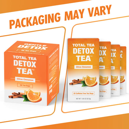 Detox Tea Caffeine Free, Herbal Tea with Chamomile, Hibiscus Tea and Ginger Root Total TeaBuy Supplements Australia