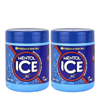 BOÉ COSMETICS Mentol Ice Cold Gel 8 oz (2 Pack) Pain Relief Gel for Muscles & Joints – Fast-Acting Analgesic for Arthritis, Back Pain, Cramps, Sprains & Headaches – Non-Greasy & Quick Absorption BOÉ COSMETICSBuy Supplements Australia